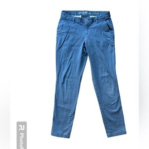 Eddie Bauer, size 2, light blue Boy friend fit pants.